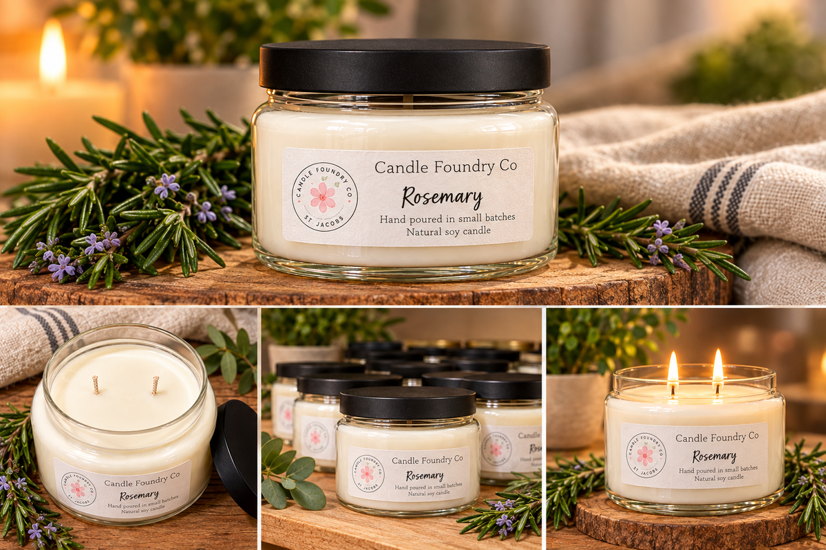 Rosemary - Double Wick Candle